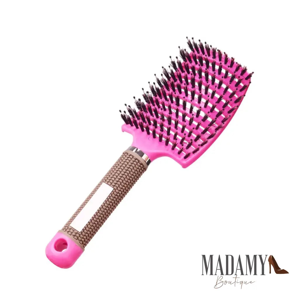 Escova Nylon Magnética Rosa
