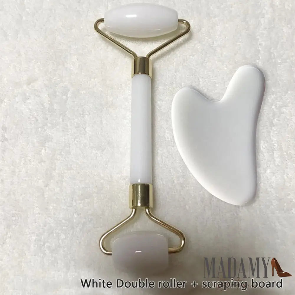 Gua Sha Massageador Facial Branco A