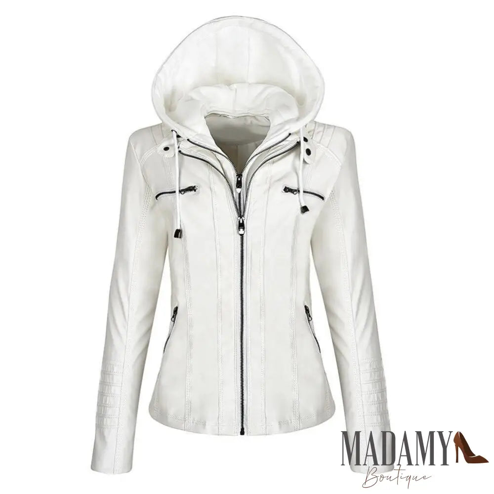 Jaqueta De Couro Hot Holiday Jaqueta