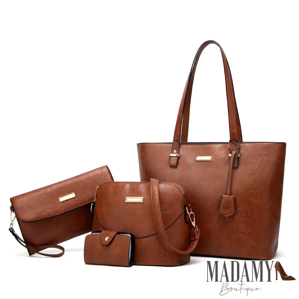 Bag New Mother and Child Bag Four Piece Set Single Shoulder Diagonal Disturbance Bag Women’s Handbag One Piece Shipping