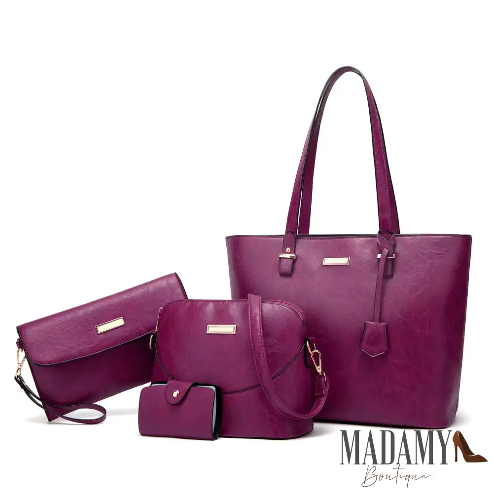 Bag New Mother and Child Bag Four Piece Set Single Shoulder Diagonal Disturbance Bag Women’s Handbag One Piece Shipping