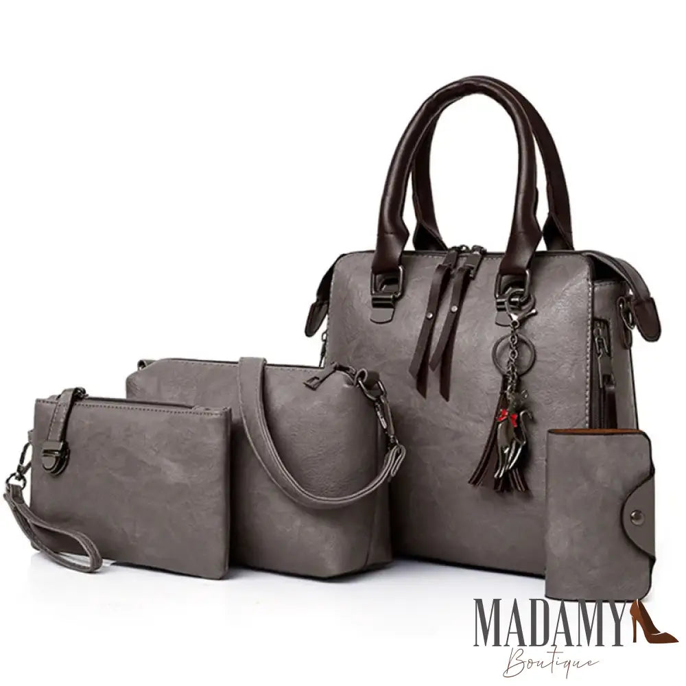 6PCS/SET Women Handbags Shoulder Crossbody Bag Purse Wallet Women Envelope Messenger Bags Female Composite Bag Fashion