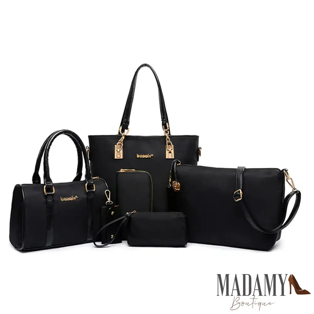 6PCS/SET Women Handbags Shoulder Crossbody Bag Purse Wallet Women Envelope Messenger Bags Female Composite Bag Fashion