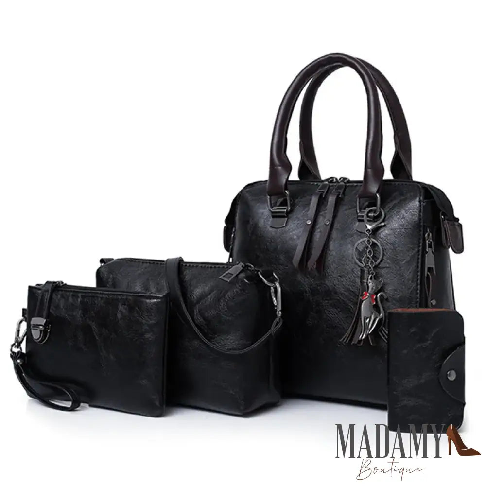 6PCS/SET Women Handbags Shoulder Crossbody Bag Purse Wallet Women Envelope Messenger Bags Female Composite Bag Fashion