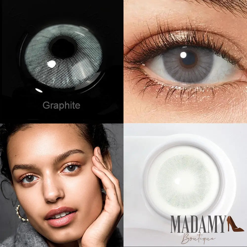 Lentes Natural Colors Magister Graphite 14.0Mm