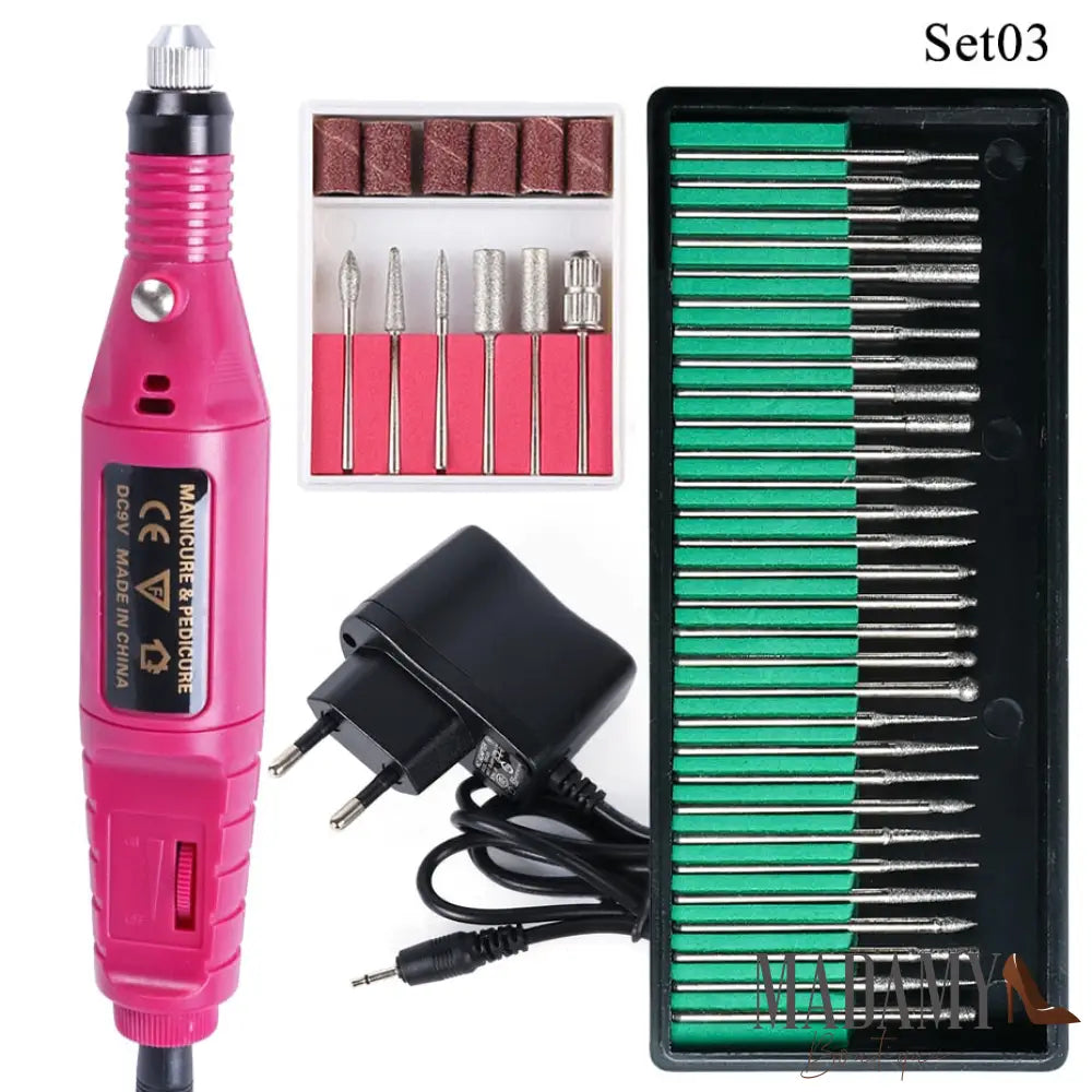 Lixa De Unhas Elétrica Profissional