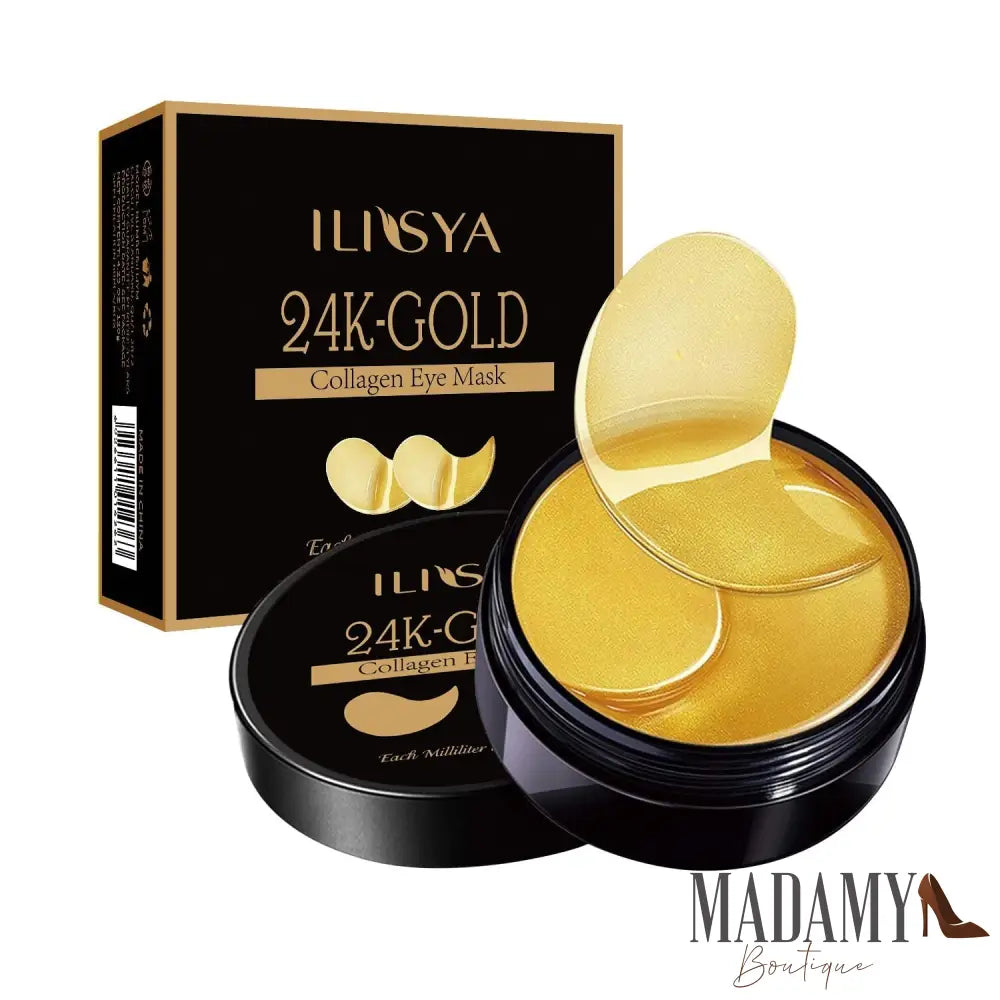 Máscara Anti Olheira E Rugas 24K