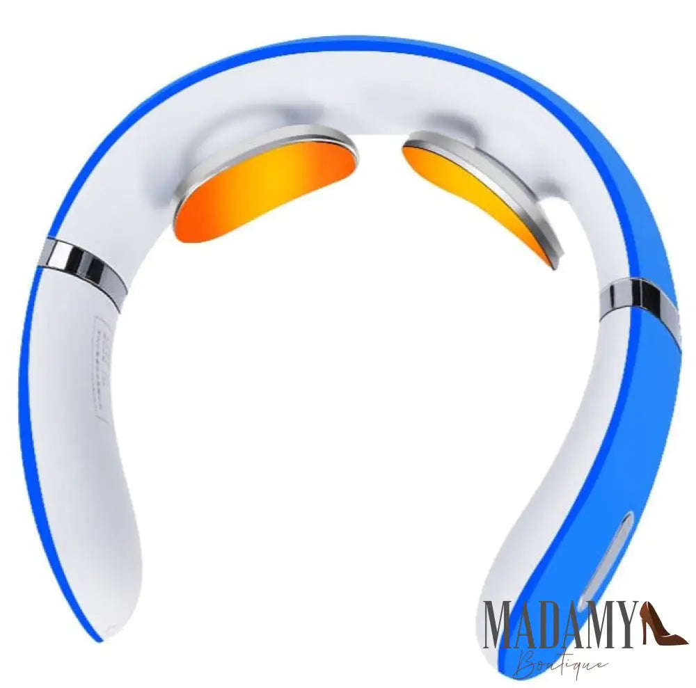 Massageador Cervical Portátil Azul