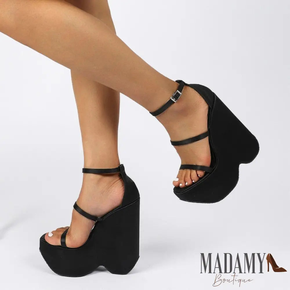 Sandália Madamy Califórnia Preto / 33