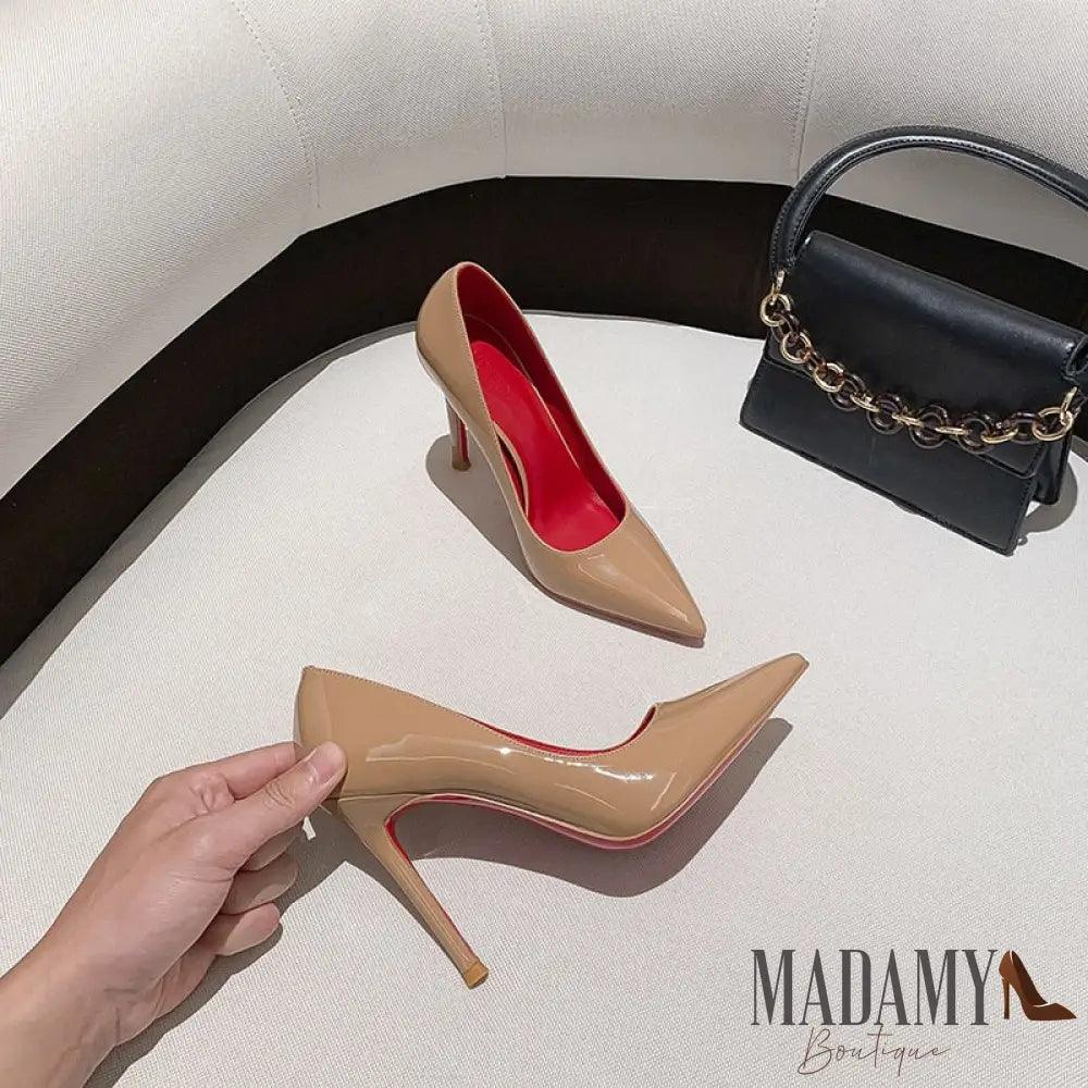 Scarpin Madamy Hot Nude 10Cm / 32 Scarpin