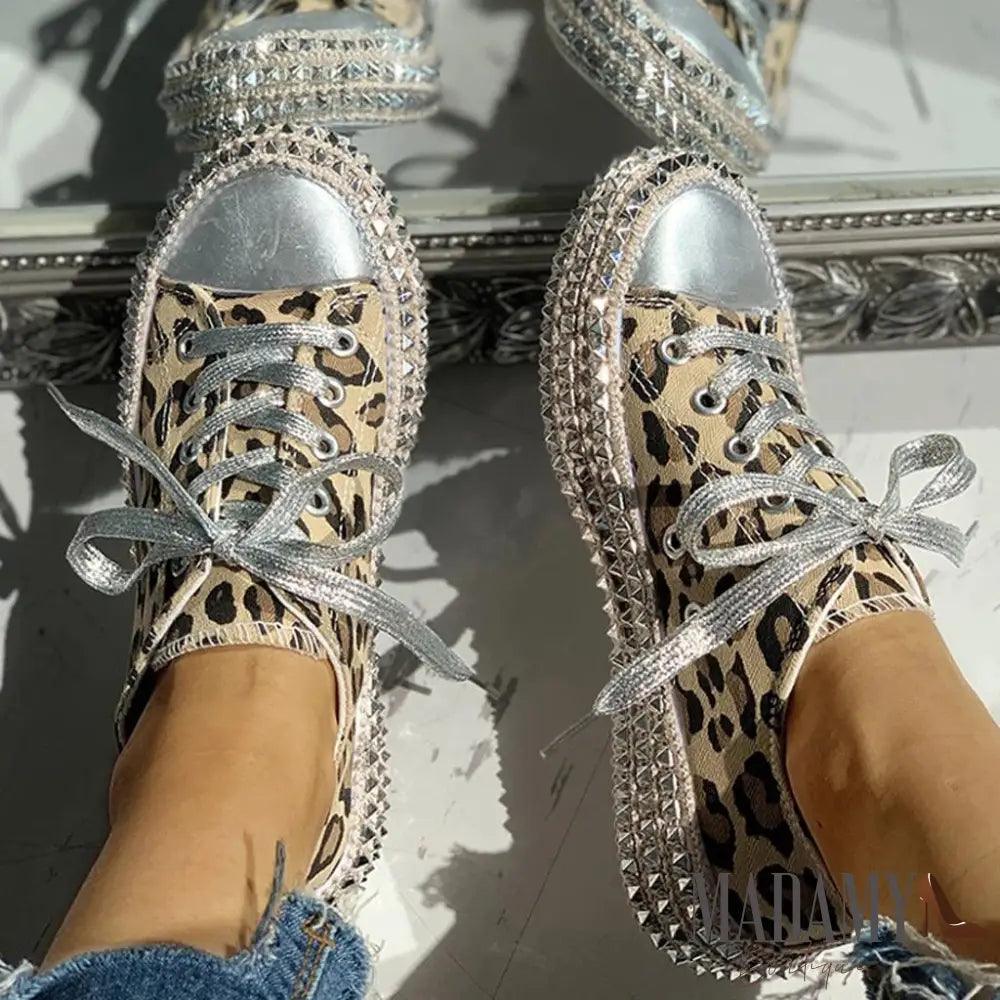 Tênis Madamy Leopard Tenis