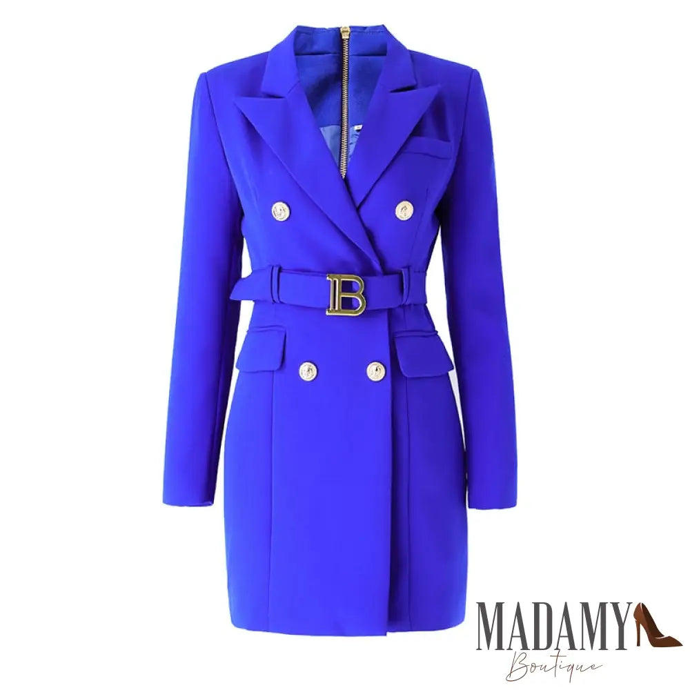 Vestido Blazer Madamy Liverpool Blue / S