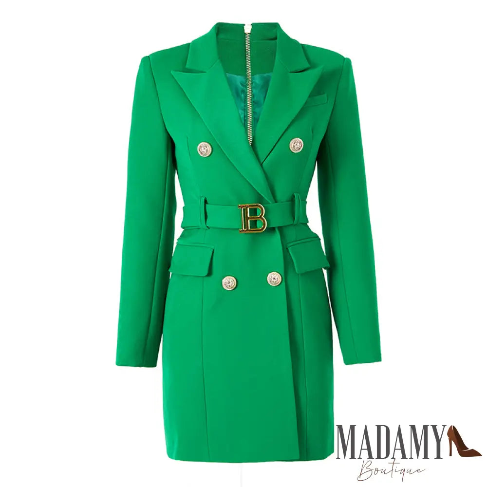 Vestido Blazer Madamy Liverpool Verde / P